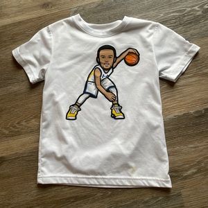 Size 5 Boys Under Armour Shirt - Steph Curry